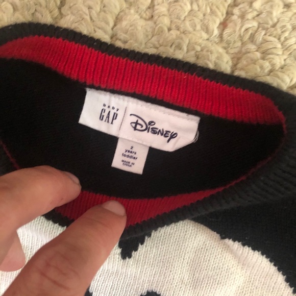Baby Gap Mickey Mouse Knut Sweater Sz 2T - Picture 2 of 2